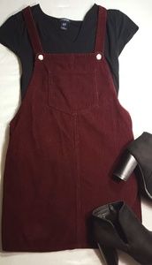 Topshop Overall Dress